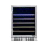 NewAir 52 Bottle Single Zone Built-In Compressor Wine Cooler