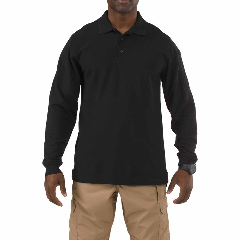 5.11 Mens Utility Long Sleeve Polo Shirt - Size 3XL