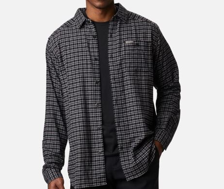 Columbia Mens Cornell Woods Long Sleeve Flanned Shirt