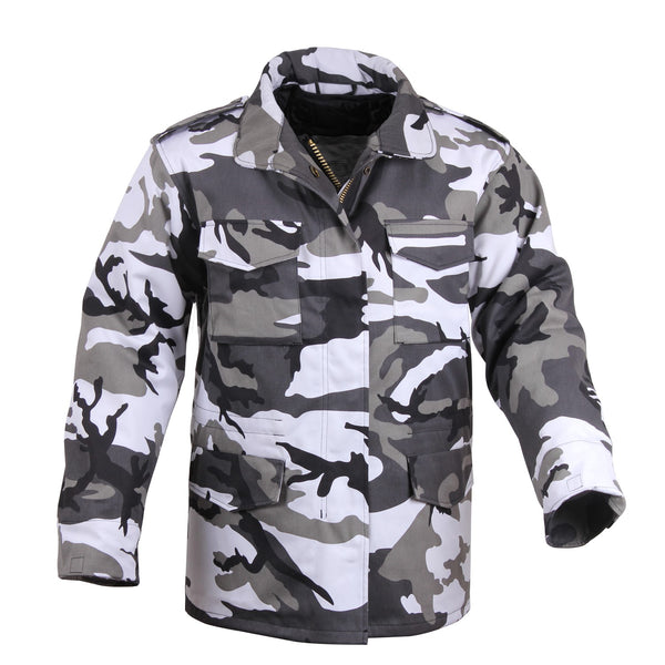 Rothco Mens Camo M-65 Field Jacket - 3XL