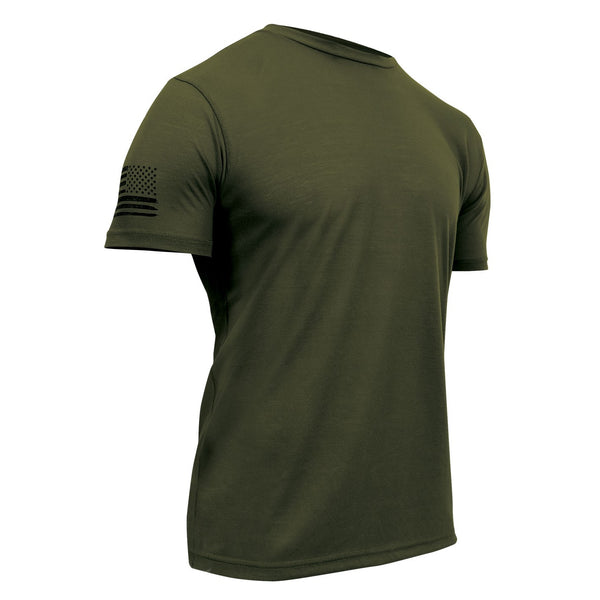 Rothco Mens Tactical Athletic Fit Short Sleeve T-Shirt