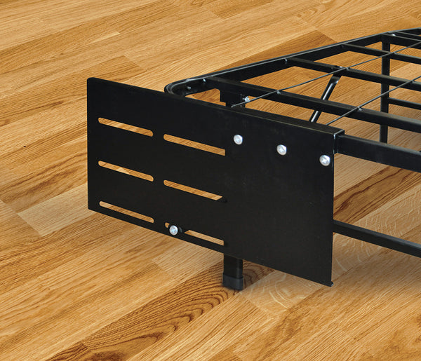 Boyd Metal Platform Bed Frame Black Headboard - Footboard Brackets - Small