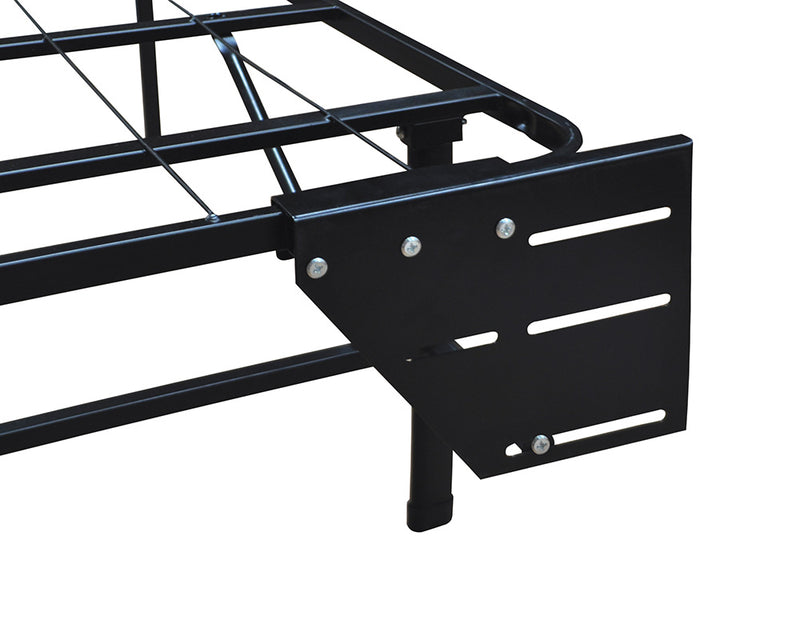 Boyd Metal Platform Bed Frame Black Headboard - Footboard Brackets - Small