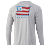 Huk Mens Huk And Bars Pursuit Long Sleeve T-Shirt