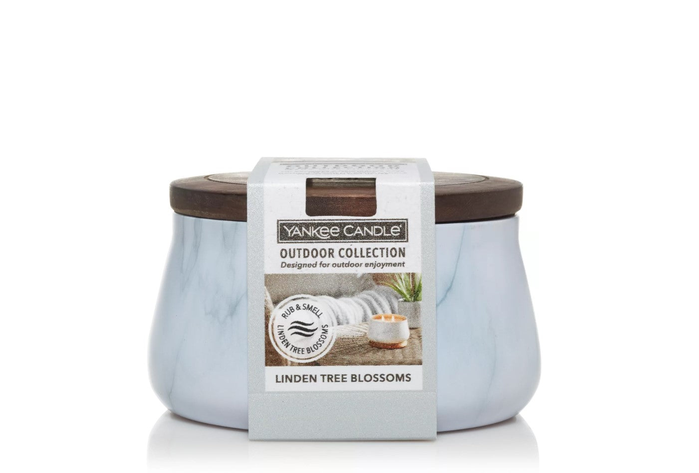 Yankee Candle Medium Outdoor Candle - Linden Tree Blossoms