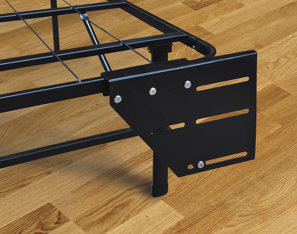 Boyd Metal Platform Bed Frame Black Headboard - Footboard Brackets - Small