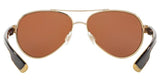 Costa Del Mar Loreto Rose Gold Frame - Copper 580 Plastic Lens - Polarized Sunglasses