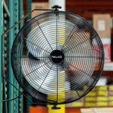 NewAir 18” High Velocity Wall Mounted Fan with Sealed Motor Housing and Ball Bearing Motor