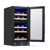 NewAir 15" Built In 29 Bottle Dual Zone Compressor Wine Cooler