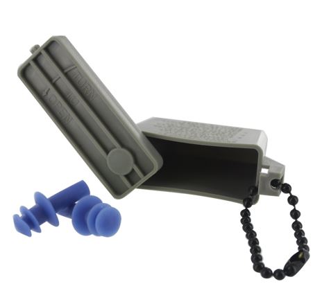 Vanguard Ear Plugs: Plugs With Chain And ACU Case - Large Size