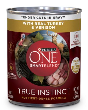 Purina ONE SmartBlend True Instinct Tender Cuts in Gravy with Real