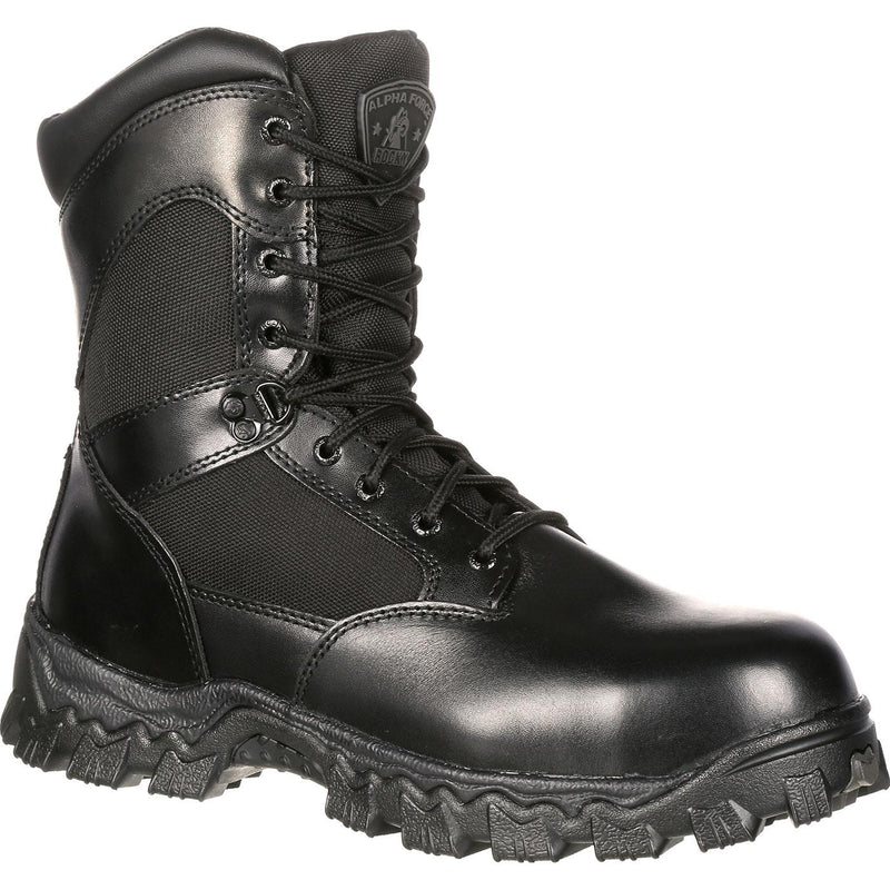 Rocky Alpha Force Zipper Waterproof Public Service Boots