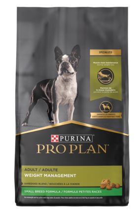 Purina Pro Plan Adult Weight Management Shredded Blend Small Breed