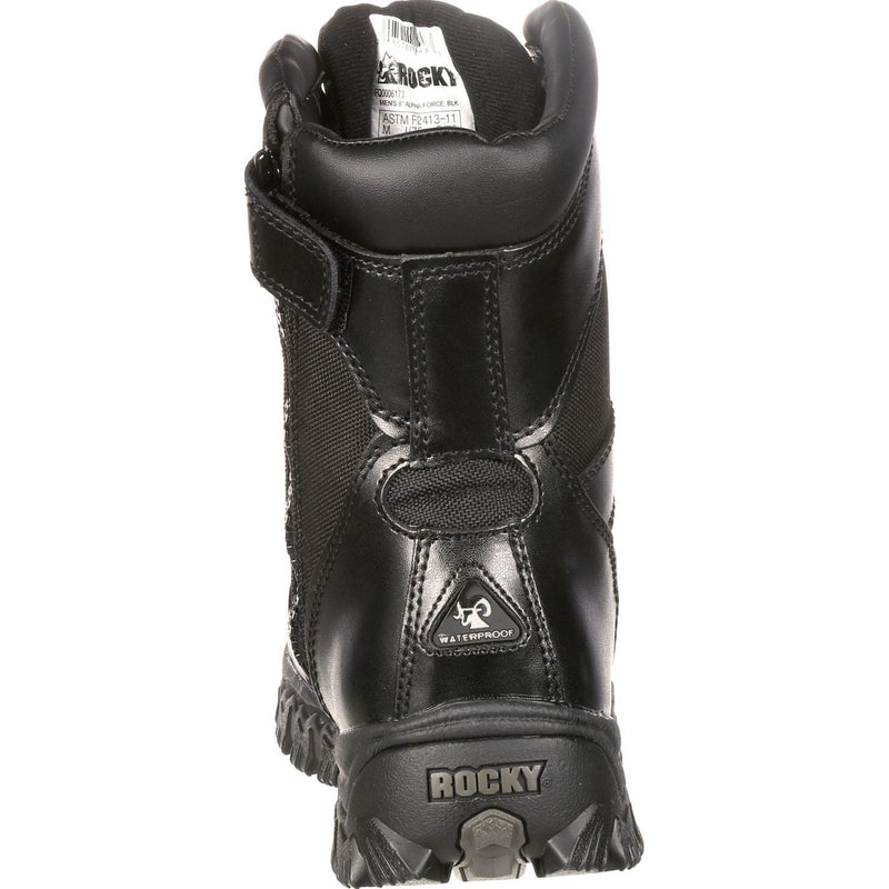 Rocky Alpha Force Zipper Waterproof Public Service Boots
