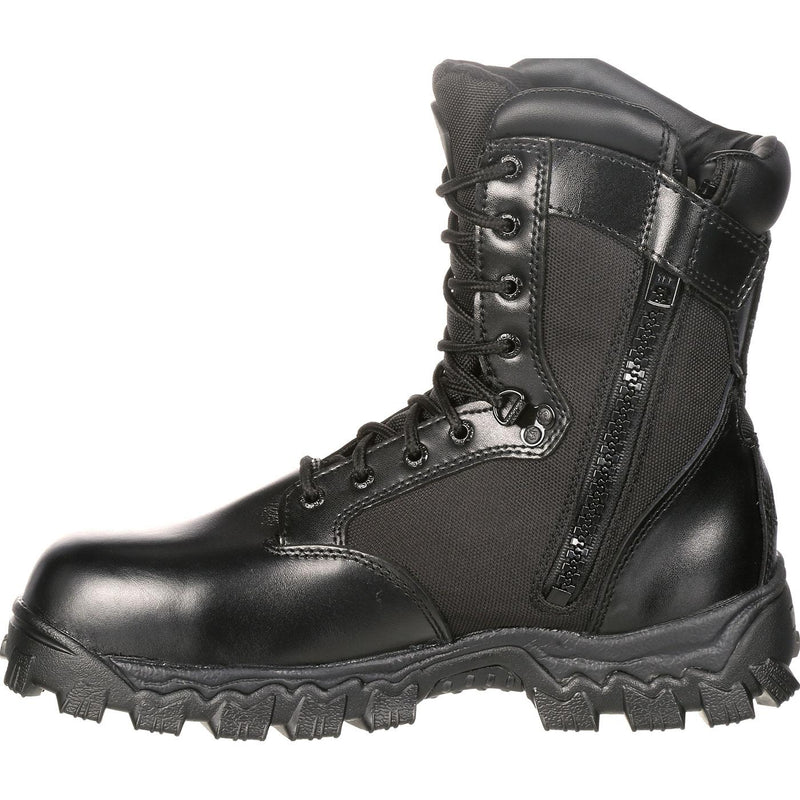 Rocky Alpha Force Zipper Waterproof Public Service Boots