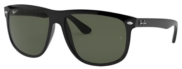 Ray-Ban RB4147 Polarized Sunglasses - Black/G-15 Green