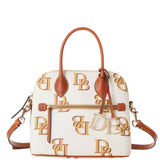 Dooney & Bourke Monogram Domed Satchel Handbag