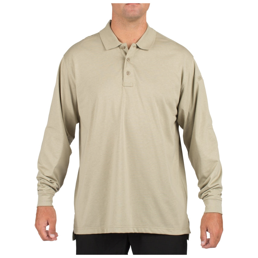 5.11 Mens Tactical Jersey Long Sleeve Polo Shirt