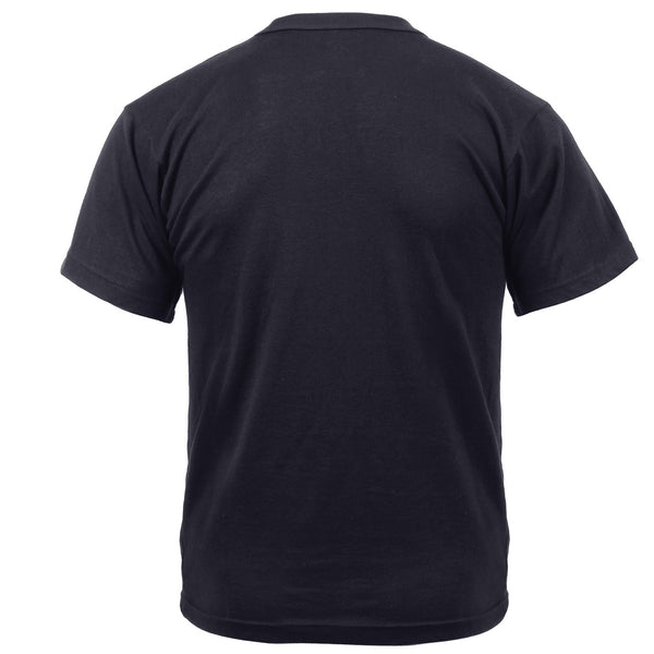 Rothco Mens Thin Blue Line America Map Short Sleeve T-Shirt