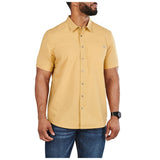 5.11 Mens Wyatt Short Sleeve Button Down Polo Shirt