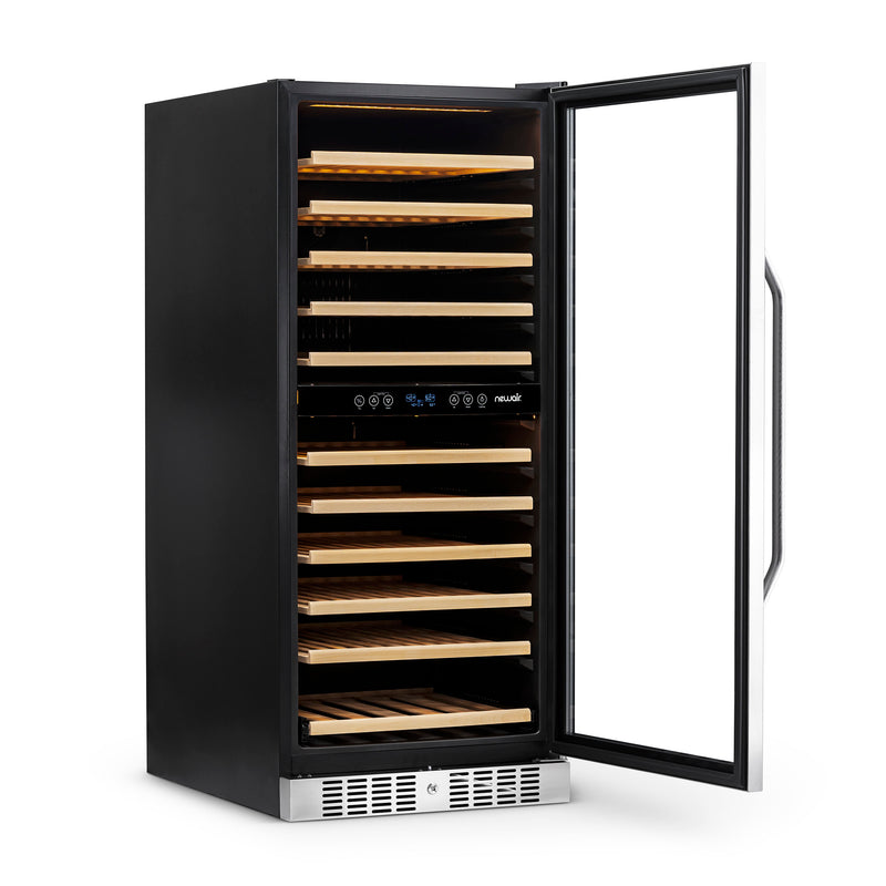 NewAir 116 Bottle Dual Zone Compressor Wine Cooler