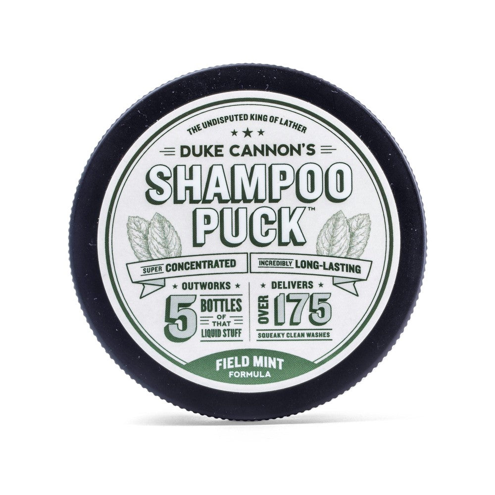 DUKE CANNON Shampoo Puck - Field Mint