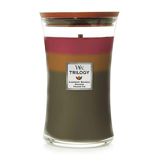 WoodWick Hearthside Large Hourglass Trilogy Candle - 21.5 oz.