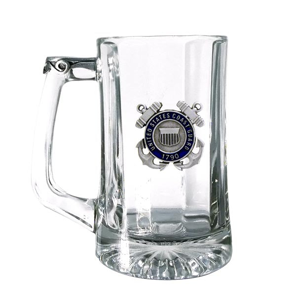 Coast Guard Sparta Pewter Beer Stein with Anchor