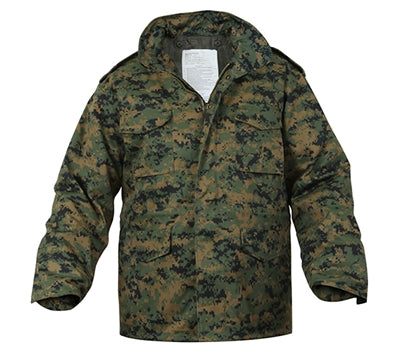 Rothco Mens Camo M-65 Field Jacket