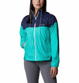 Columbia Womens Flash Challenger Fleece Lined Windbreaker Jacket