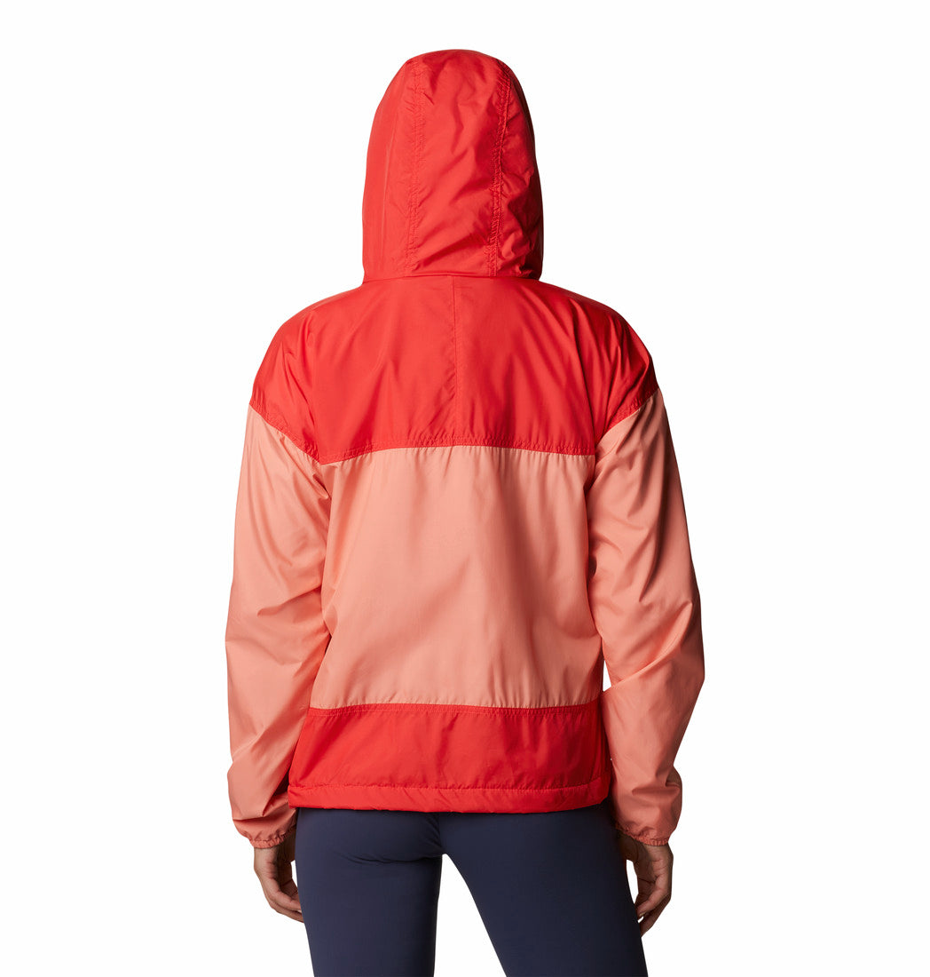 Columbia Womens Flash Challenger Fleece Lined Windbreaker Jacket