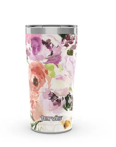 tervis Kelly Ventura Heather Rose Stainless Steel With Slider Lid - 20 oz.