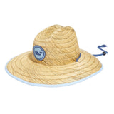 Vineyard Vines Mens Palm Lines Whale Dot Straw Lifeguard Hat