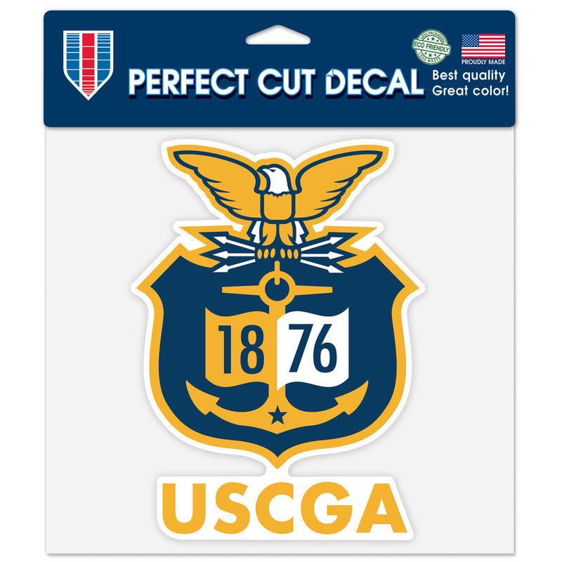 Coast Guard Academy Perfect Cut Decal - USCGA Logo Seal