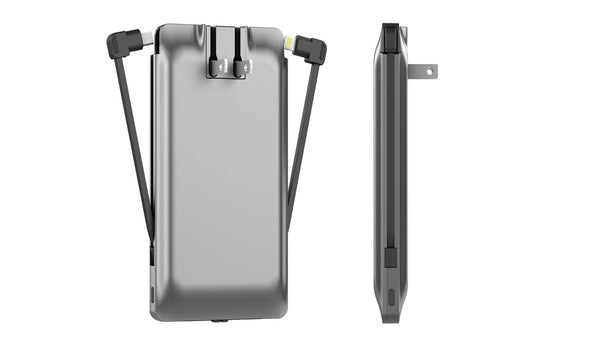 phonesuit Journey Pro Charger Portable Power Bank, Cables, And Wall Plug For Iphone And Smartphones