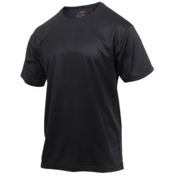 Rothco Mens Quick Dry Moisture Wicking Short Sleeve T-Shirt - Size S - XL
