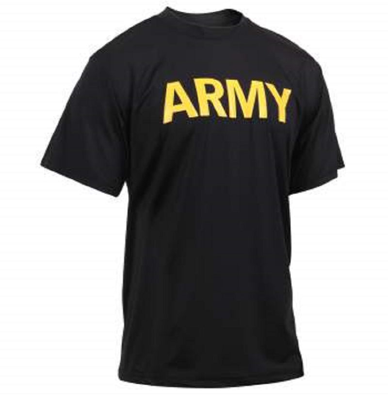 Rothco Mens Army Physical Training Short Sleeve T- Shirt - 2XL