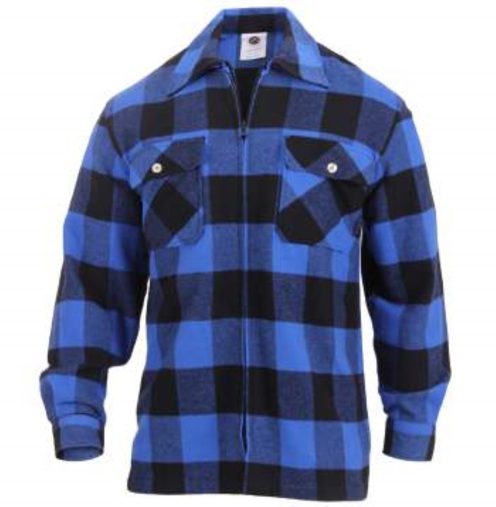 Rothco Mens Concealed Carry Flannel Shirt