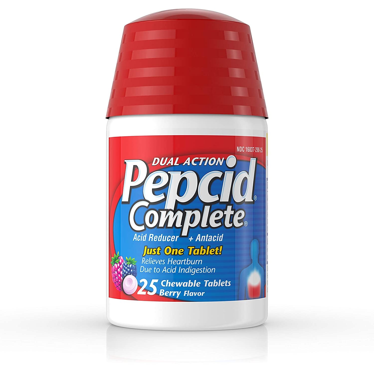 Pepcid AC Complete - Berry - 25 Count