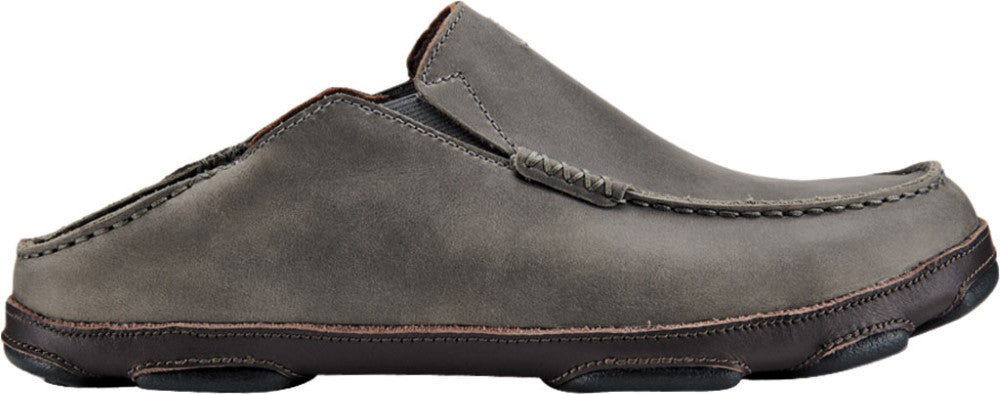 OluKai Mens Moloā Leather Slip-On Shoe