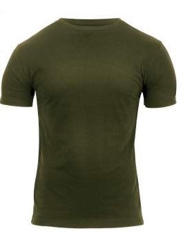 Rothco Mens Athletic Fit Solid Color Military T-Shirt - Size 2XL