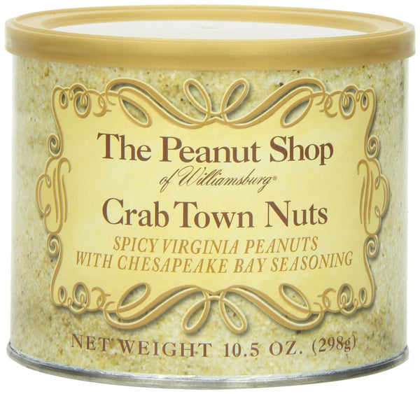 The Peanut Shop of Williamsburg Crab Town Nuts - 10.5 oz.