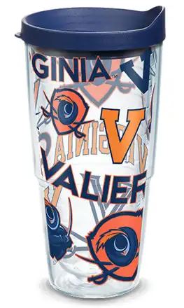 tervis Virginia Cavaliers All Over Wrap Insulated Tumbler With Travel Lid - 24 Oz.