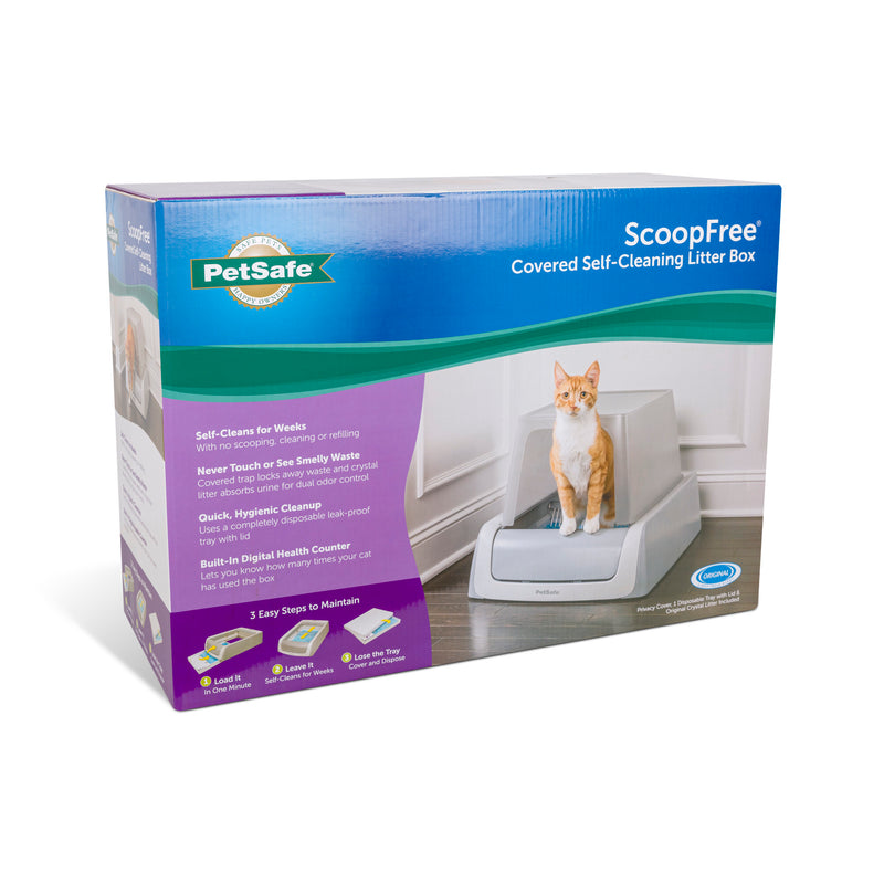 PetSafe ScoopFree Second Generation Hooded Self-Cleaning Litter Box