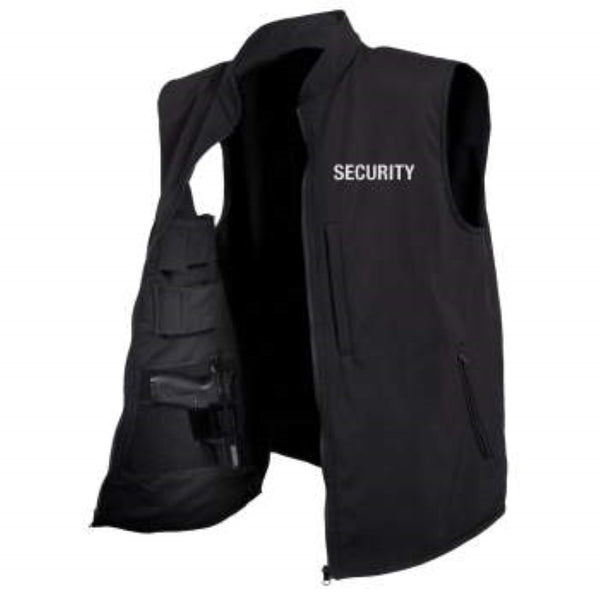 Rothco Mens Concealed Carry Soft Shell Security Vest