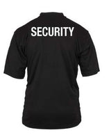 Rothco Mens Moisture Wicking Security Short Sleeve Polo Shirt - Size 2XL