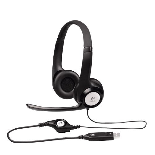 Logitech H390 USB Wired Headset with Noise Cancelling Mic