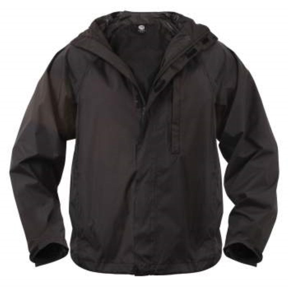 Rothco Mens Packable Rain Jacket - Size S - XL