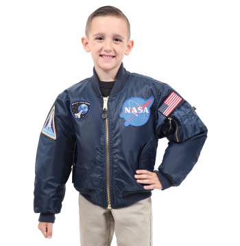 Rothco Youth NASA MA-1 Flight Jacket