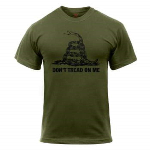 Rothco Mens Don't Tread On Me Short Sleeve T-Shirt - Size S - XL